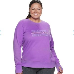 Tek Gear plus size fleece crew neck size 3X